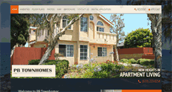 Desktop Screenshot of pacificbeachtownhomes.com